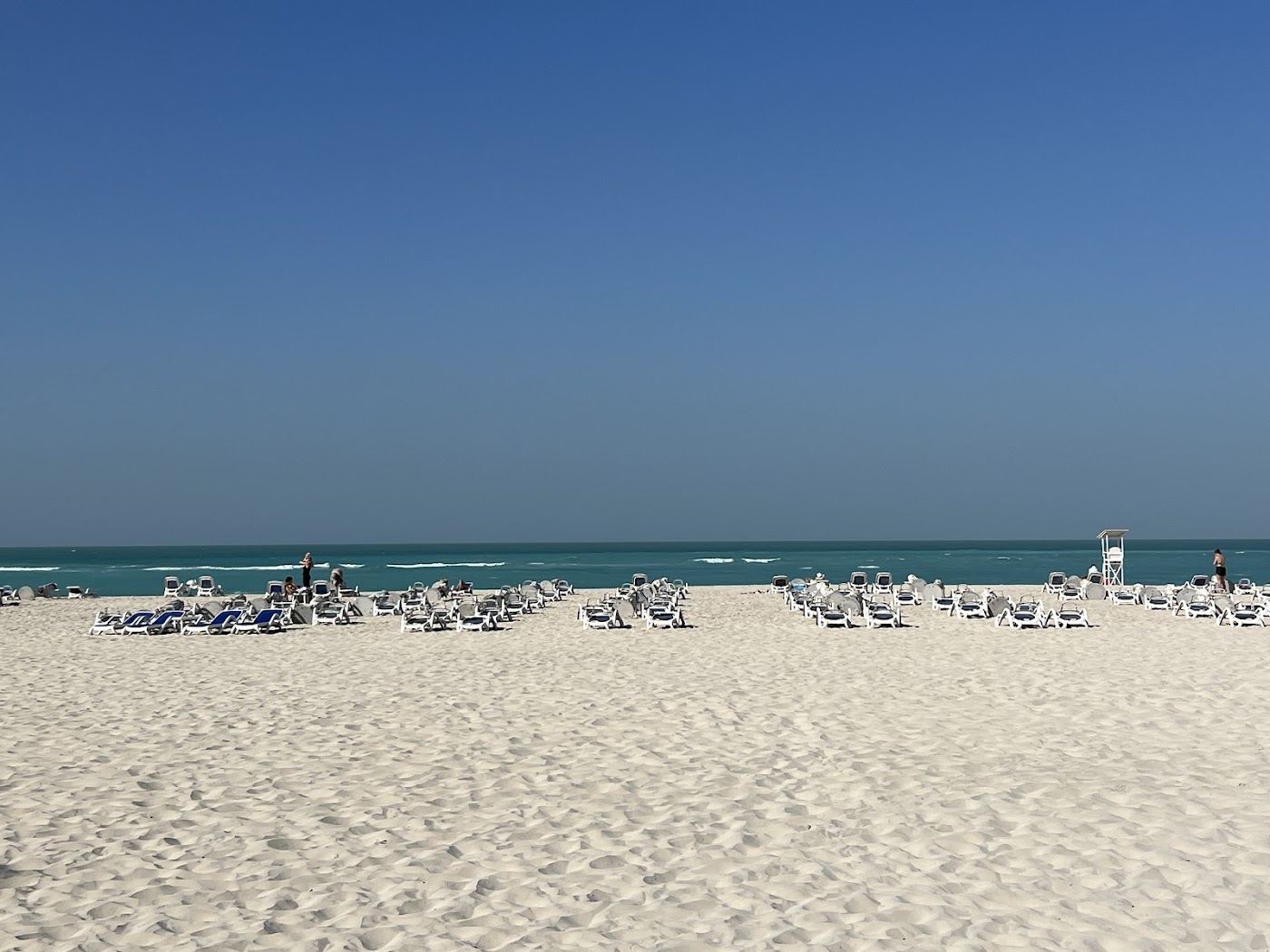 A signature beach in Abu Dhabi