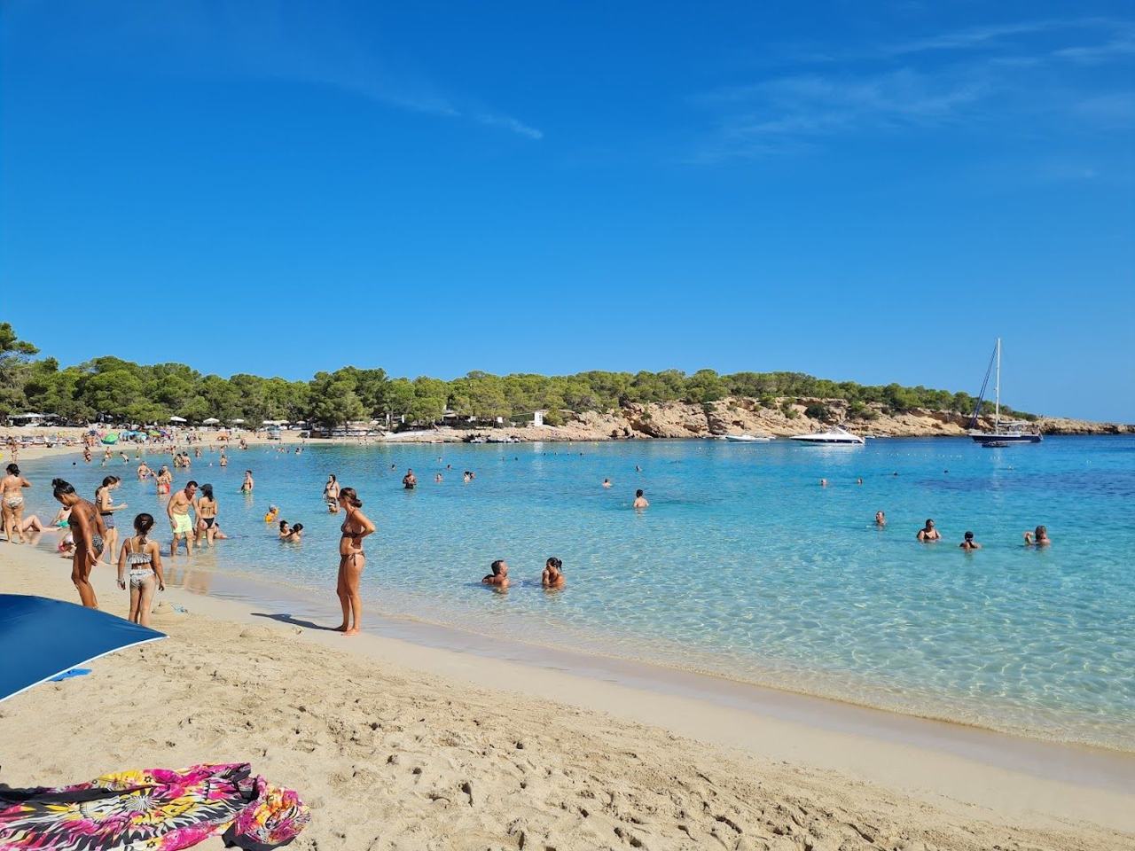 Warm clear coves and the season at its loudest, with quieter swimming still found in the north.