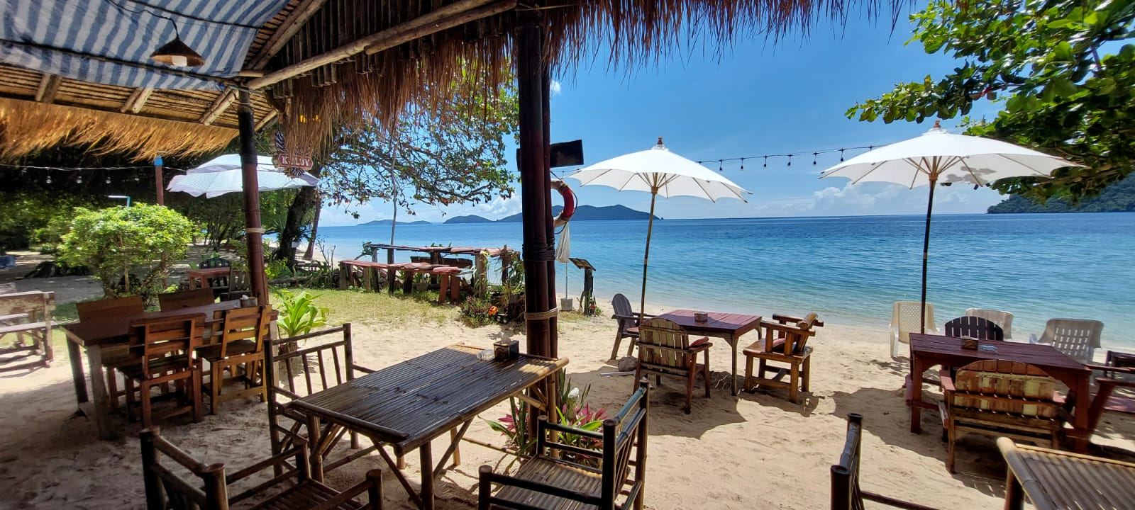 Bang Bao fishing village and pier at the southwest tip of Koh Chang in Thailand