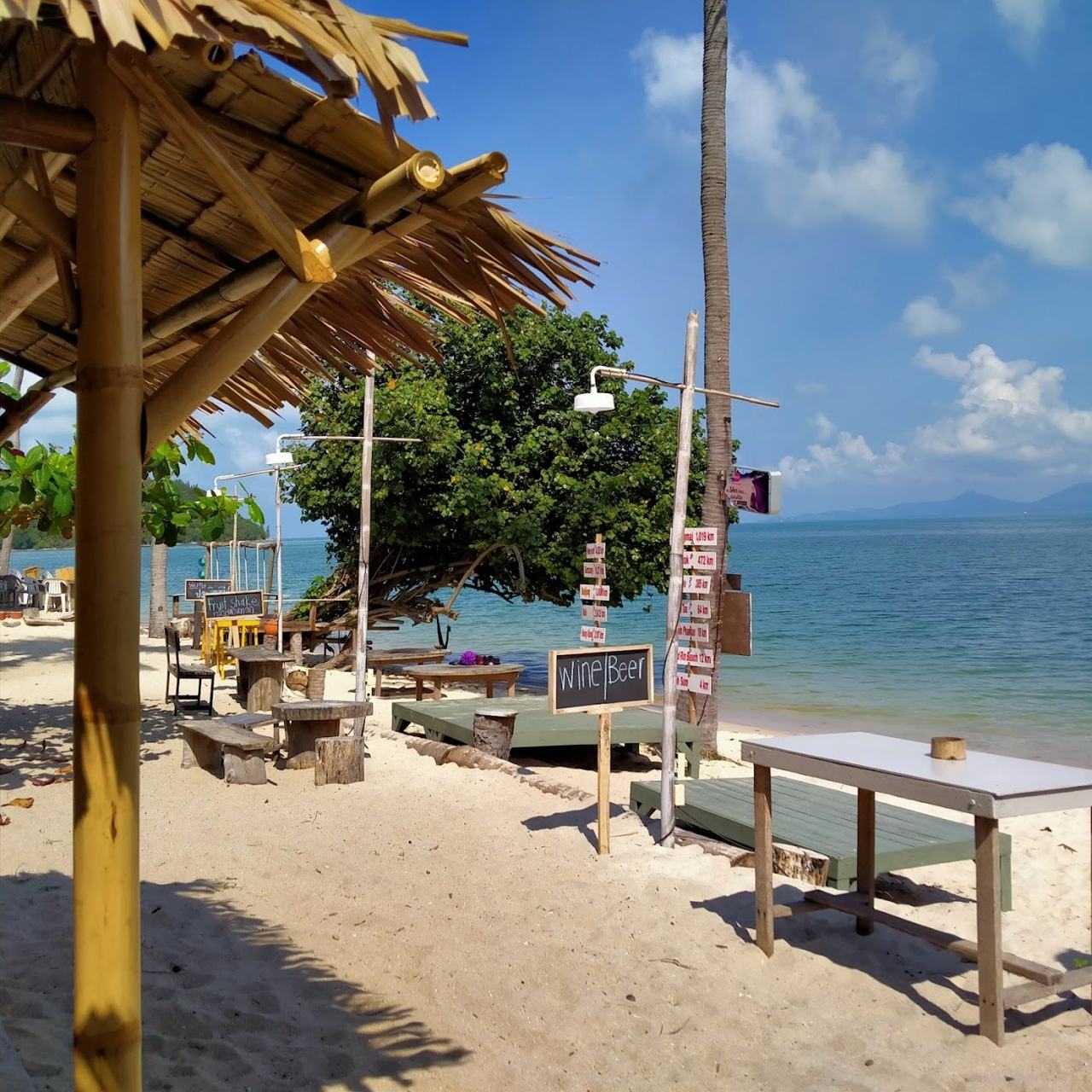 bangrak beach in Koh Samui Thailand