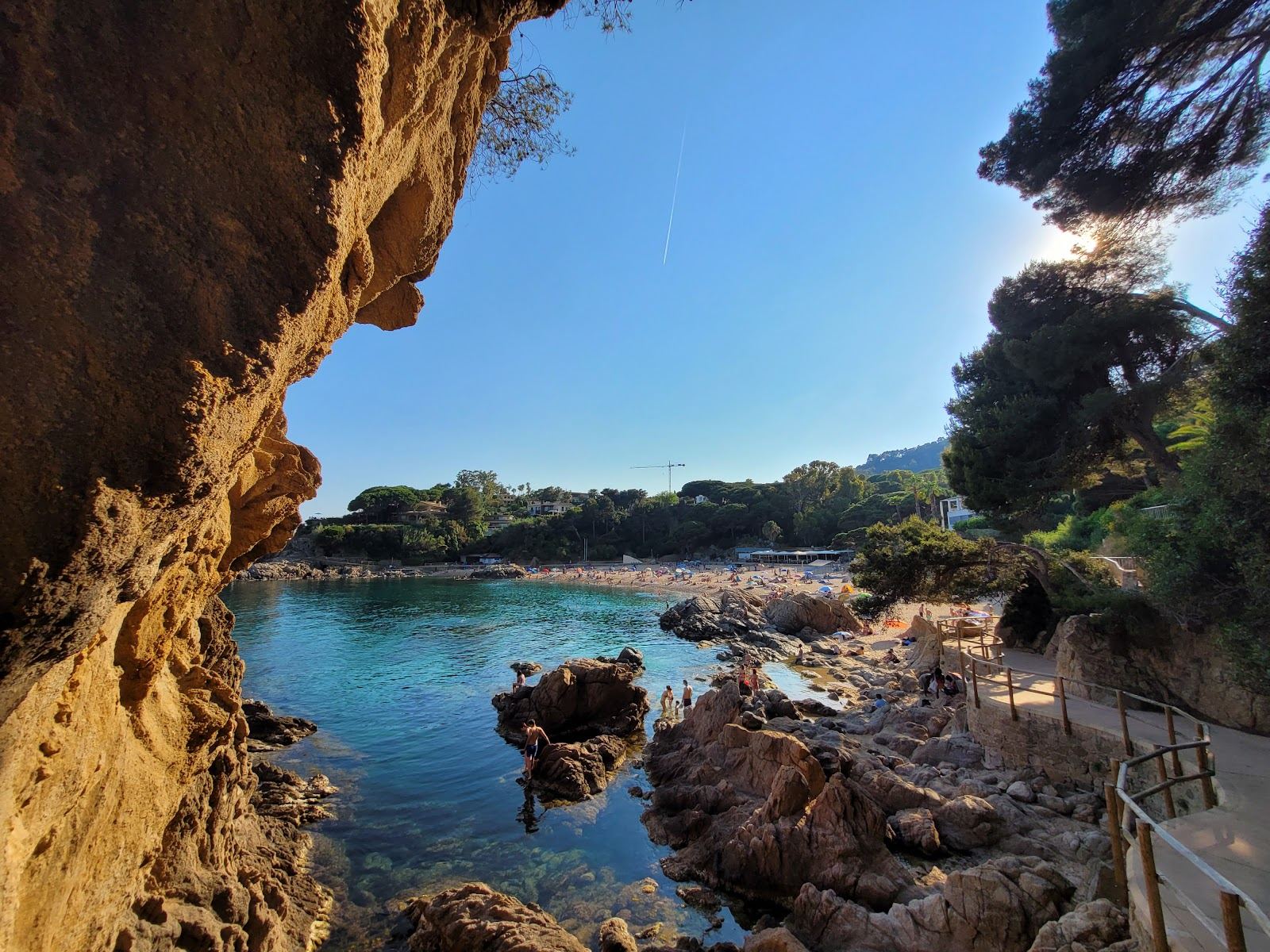 Cala Sant Francesc beach on the Costa Brava