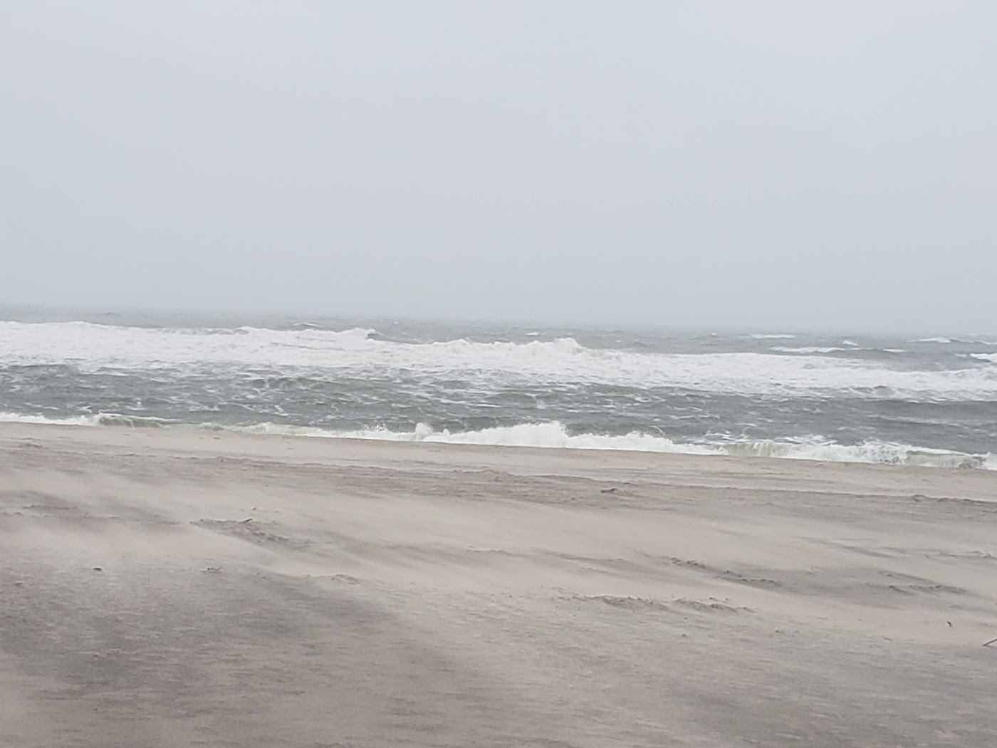 The dunes and ocean at Coopers Beach in Southampton