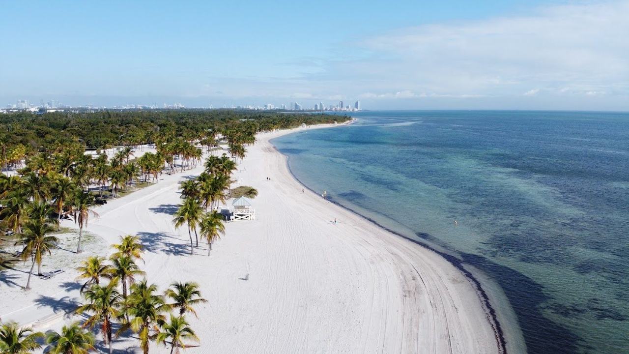 Crandon Park Miami beach