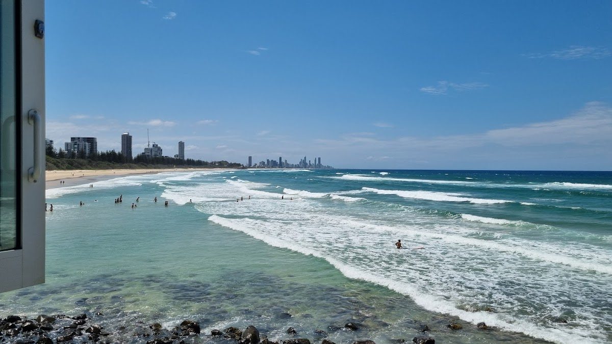 A signature beach in Gold Coast