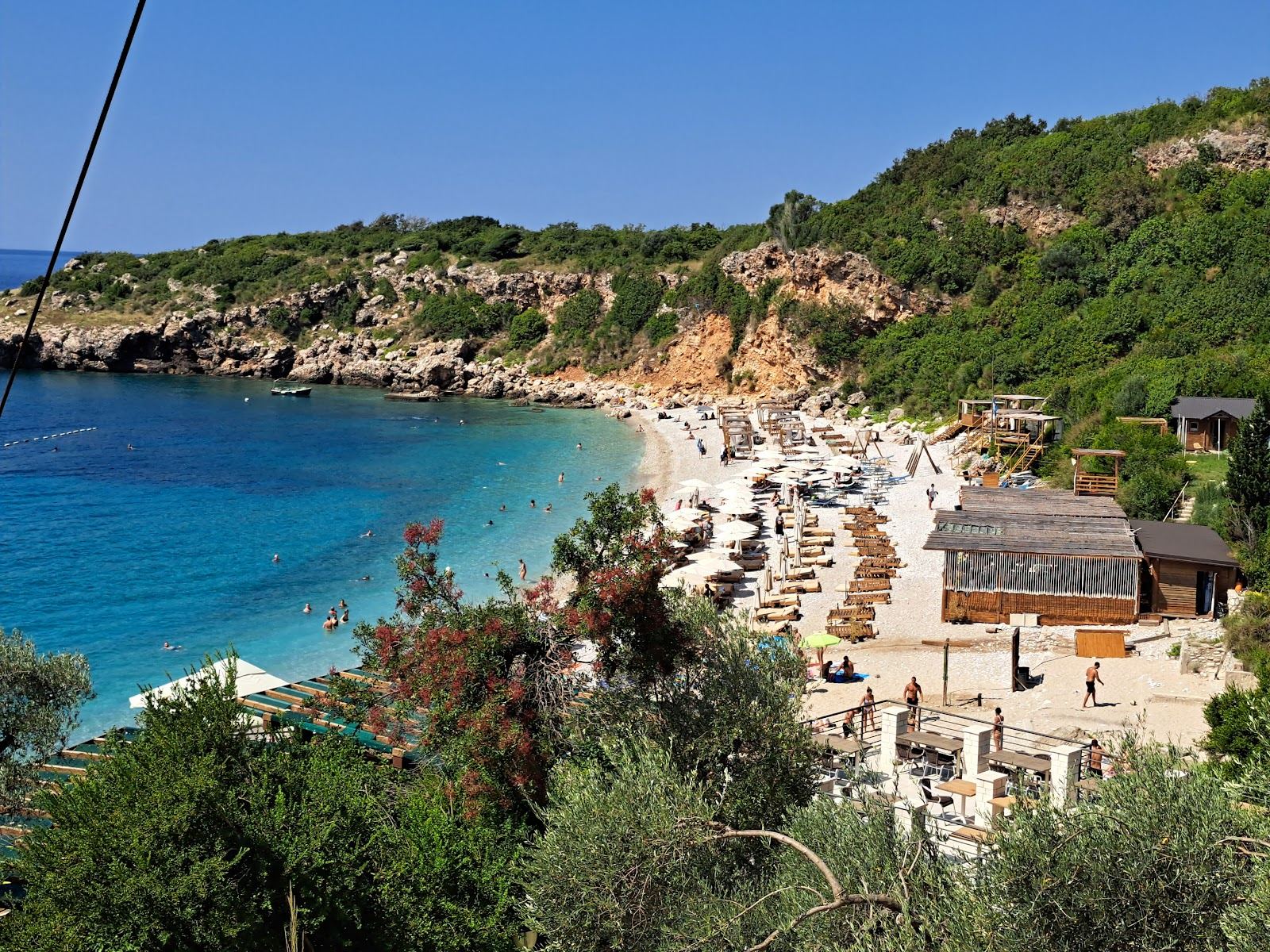 Drobni Pijesak beach on the Montenegro coast