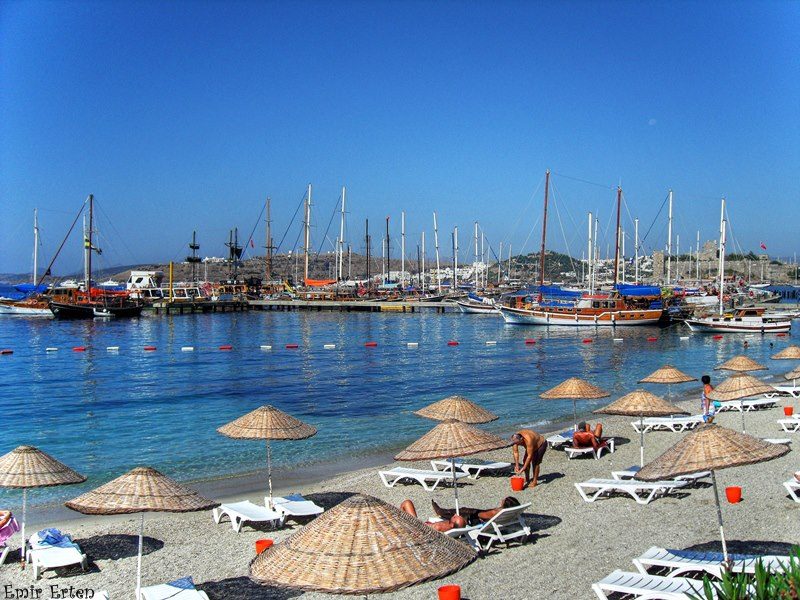 Aegean beach clubs and clear coves on a stylish Turkish peninsula, a short flight for a summer break.