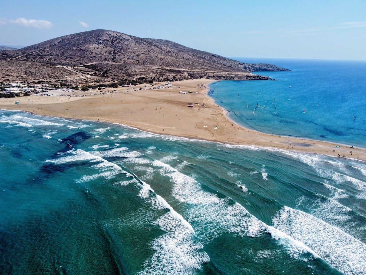 Prasonisi beach in Rhodes