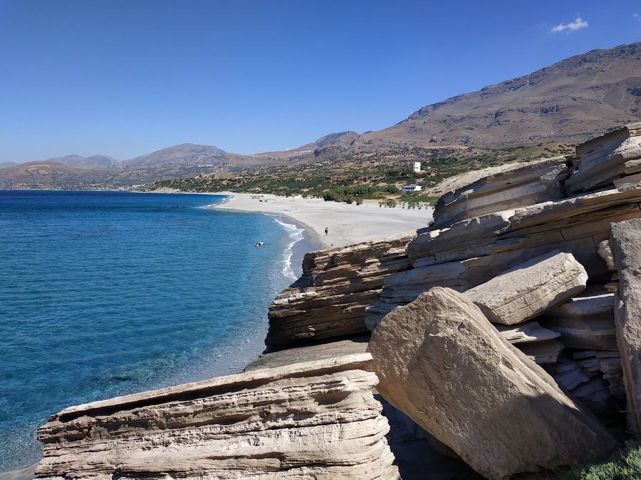 Triopetra beach in Rethymno, Crete