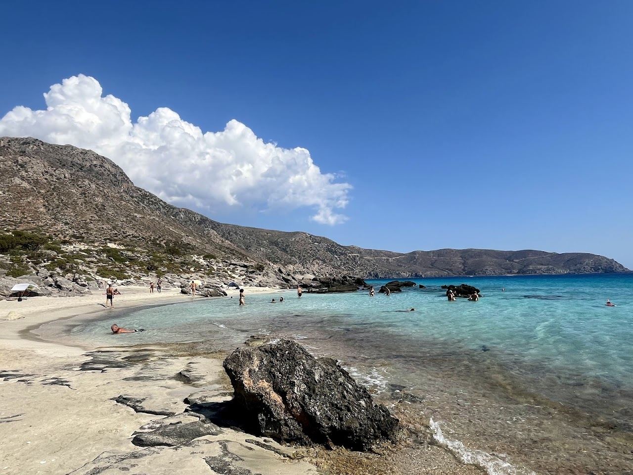 Kedrodasos beach in Chania, Crete