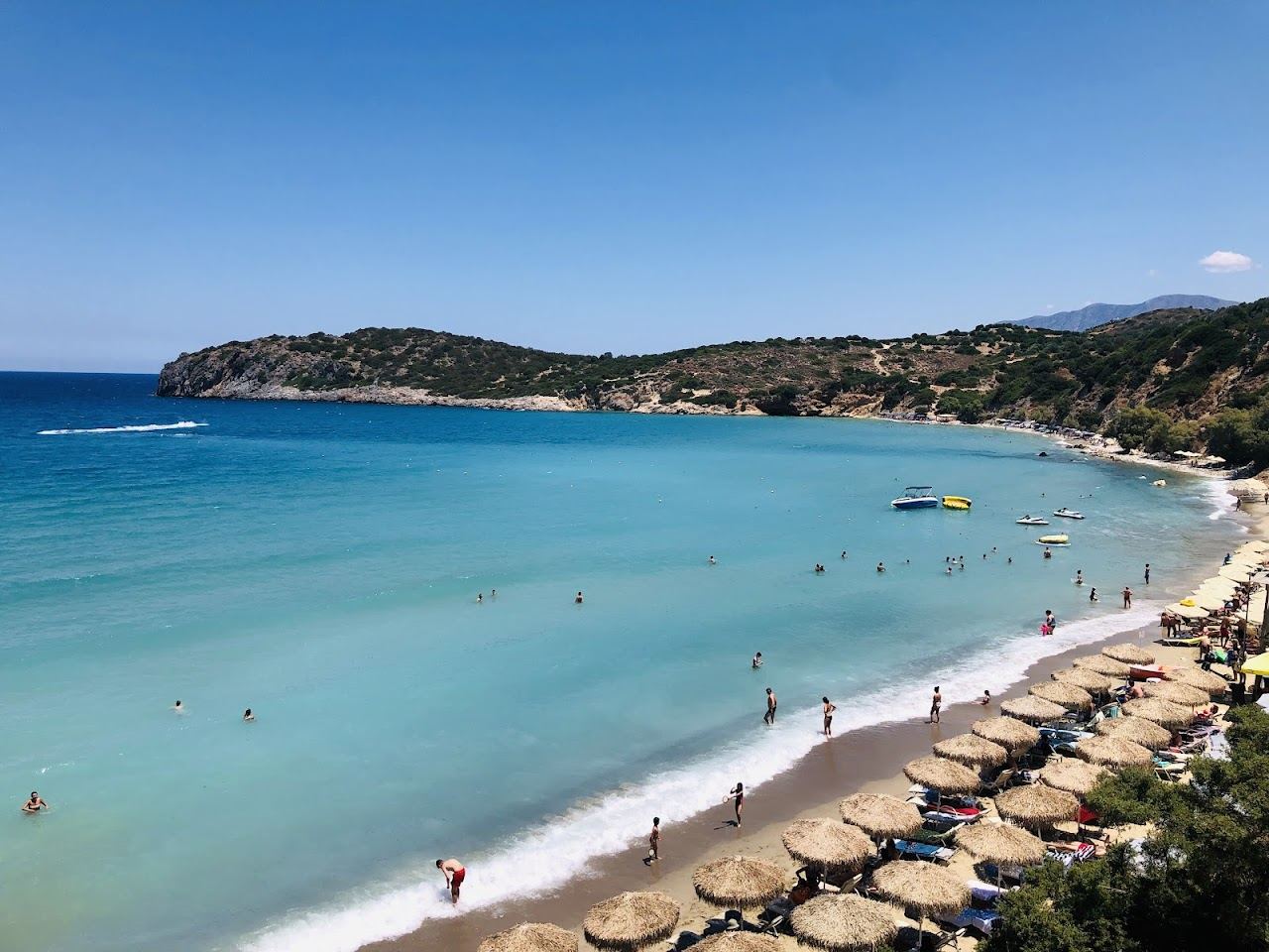 Voulisma beach in Lasithi, Crete