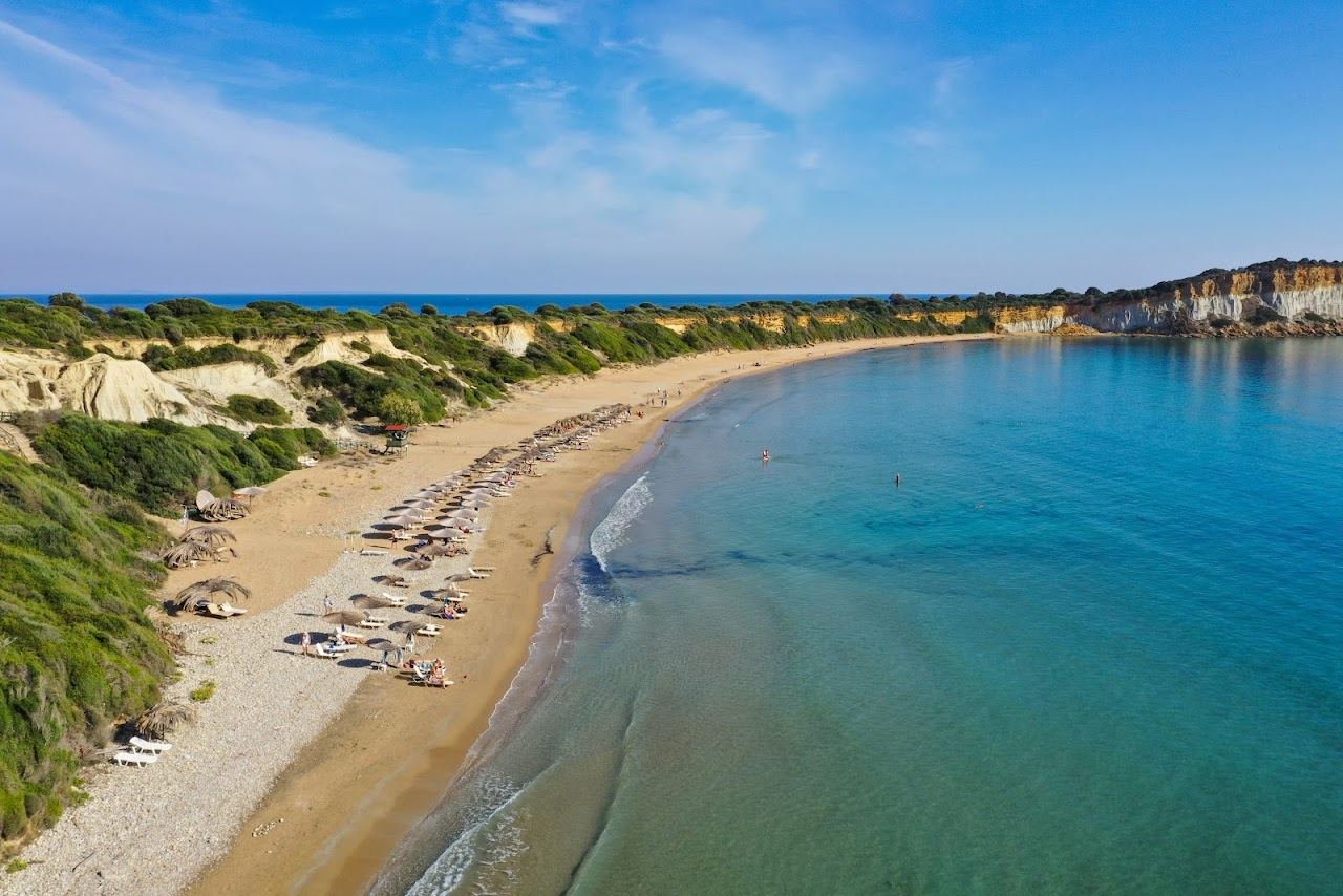 Gerakas beach in Zakynthos