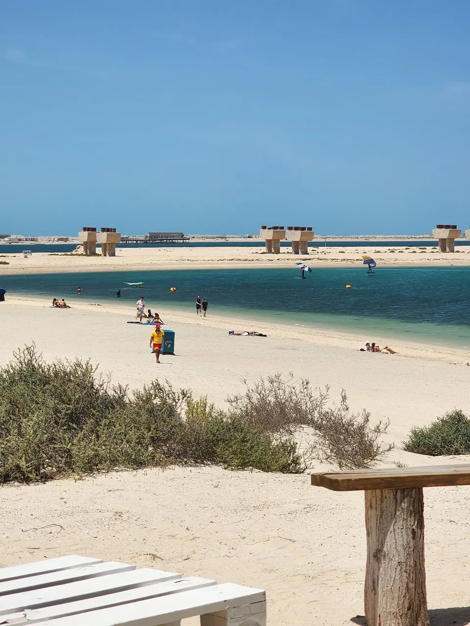 A second view of Jebel Ali Beach in Dubai