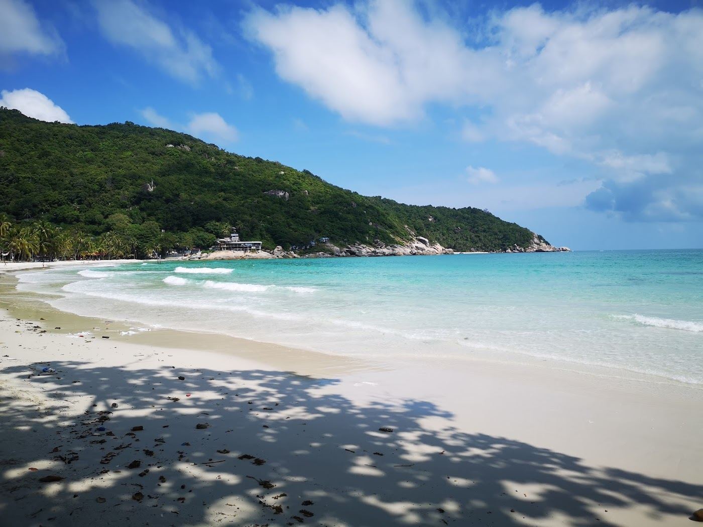 Haad Rin beach at the southern tip of Koh Phangan, the island Full Moon party shore