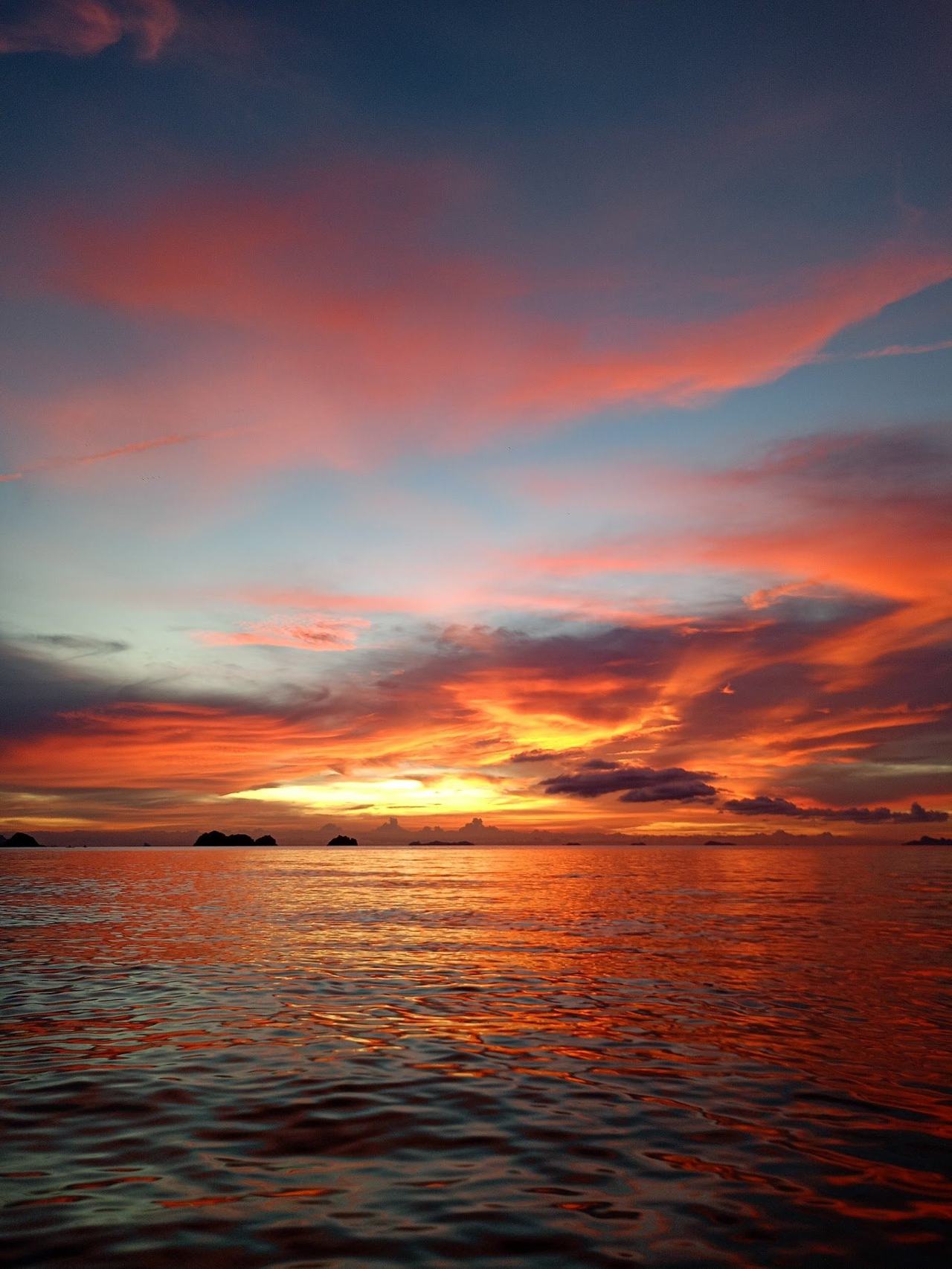 Quiet sand and calm west coast water at Taling Ngam beach in Koh Samui