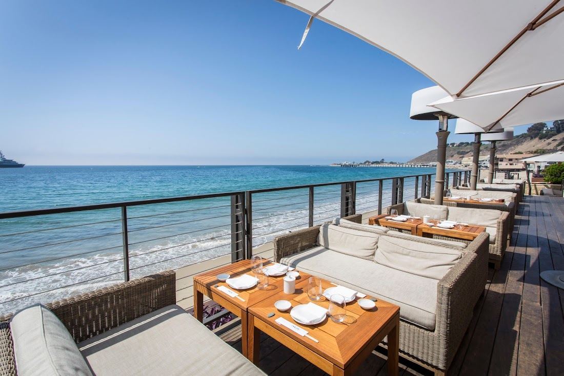 Nobu Malibu near the beach in Malibu
