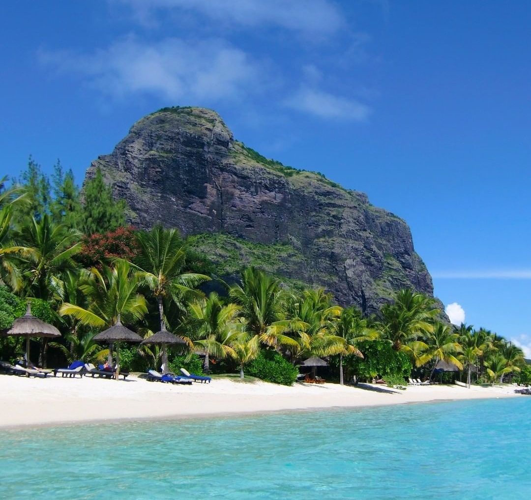A signature beach in Mauritius
