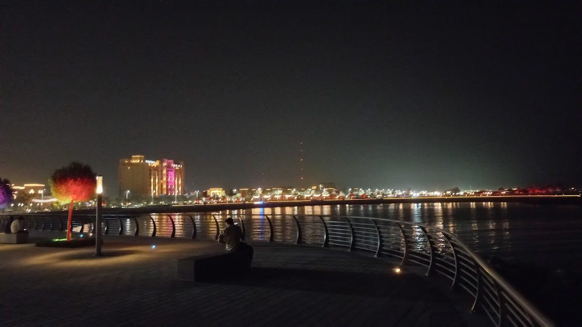 Resort beach on Al Marjan Island in Ras Al Khaimah