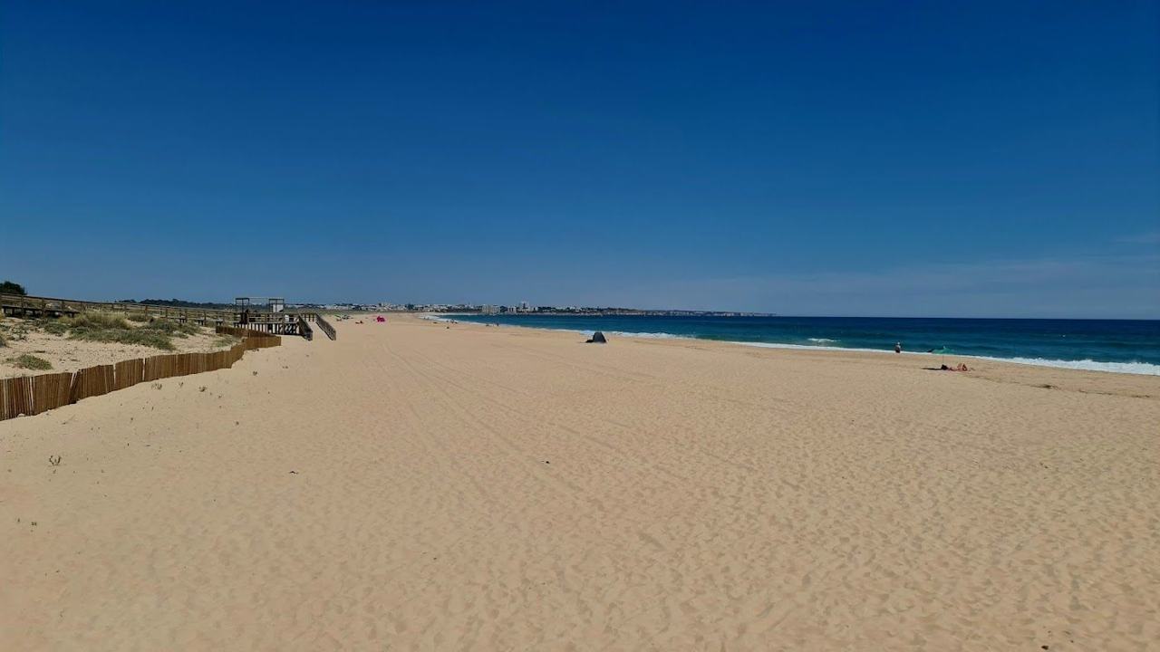Meia Praia long open golden sand near Lagos in the Algarve