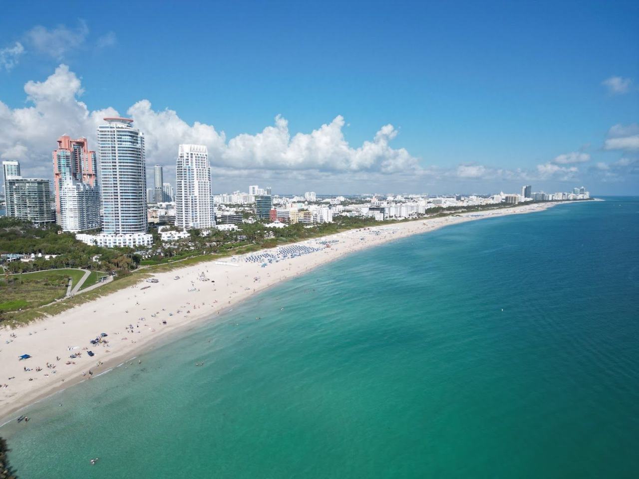 A signature beach in Miami