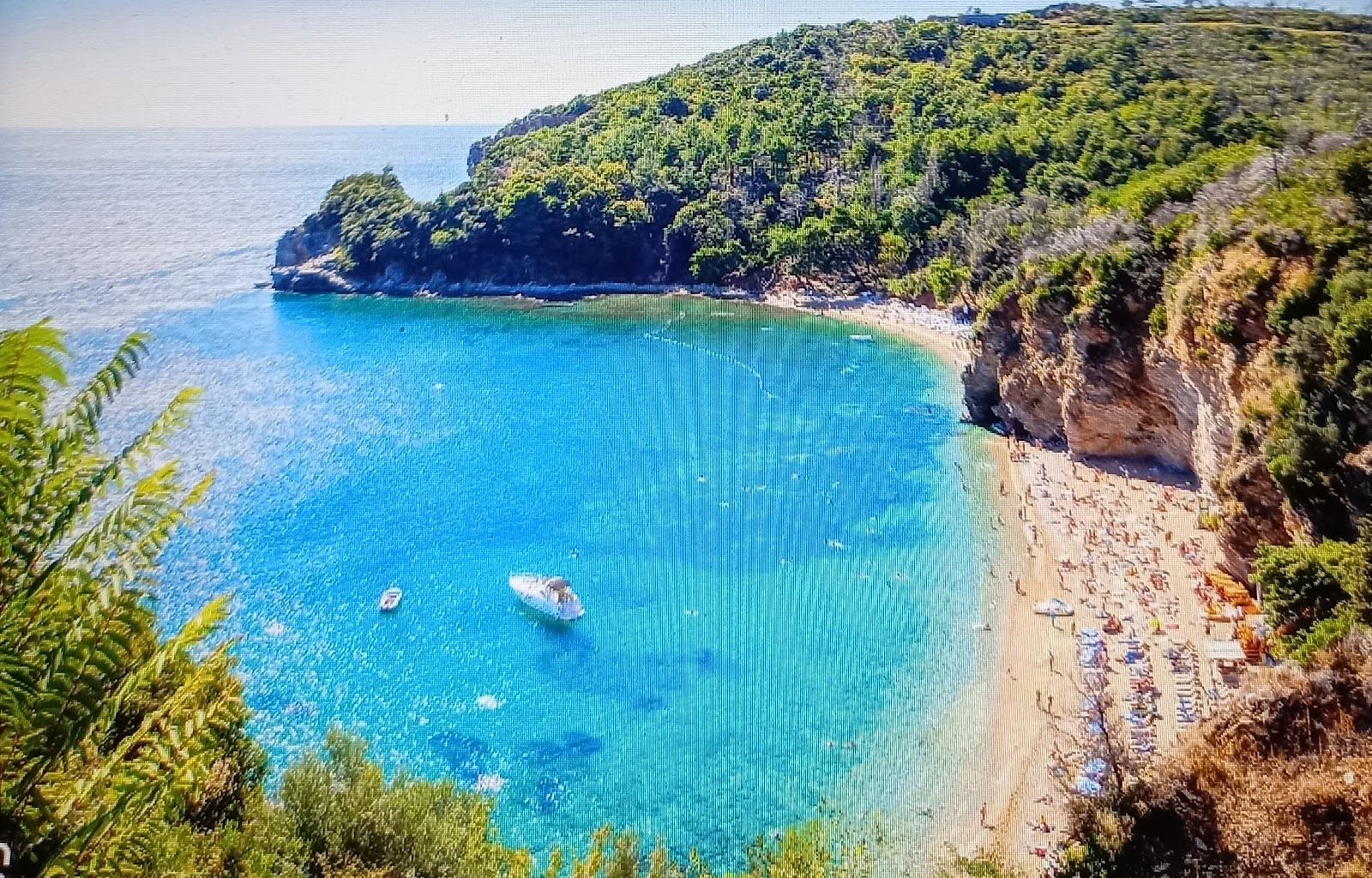 Mogren beach on the Montenegro coast