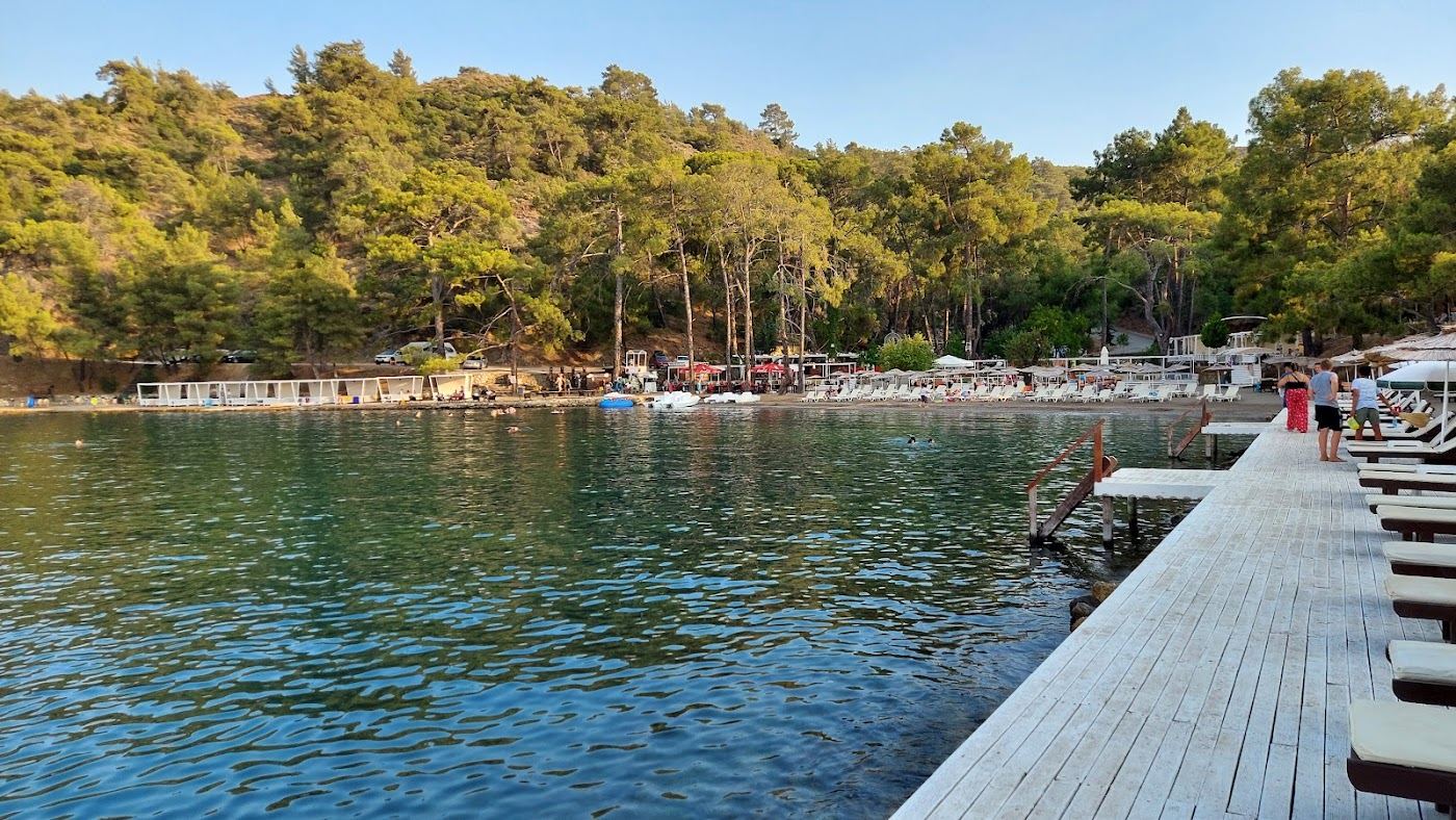 Samanlik Beach on the Oludeniz coast near Fethiye in Turkey