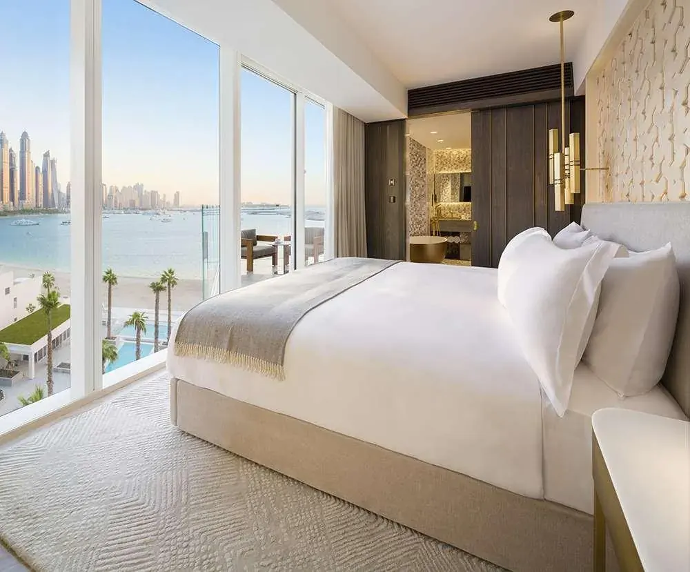 A second view of Palm West Beach in Dubai