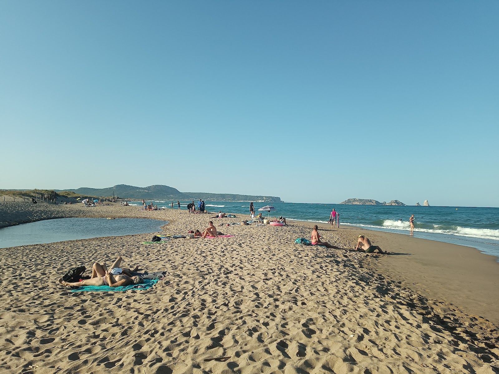 Platja de Pals beach on the Costa Brava