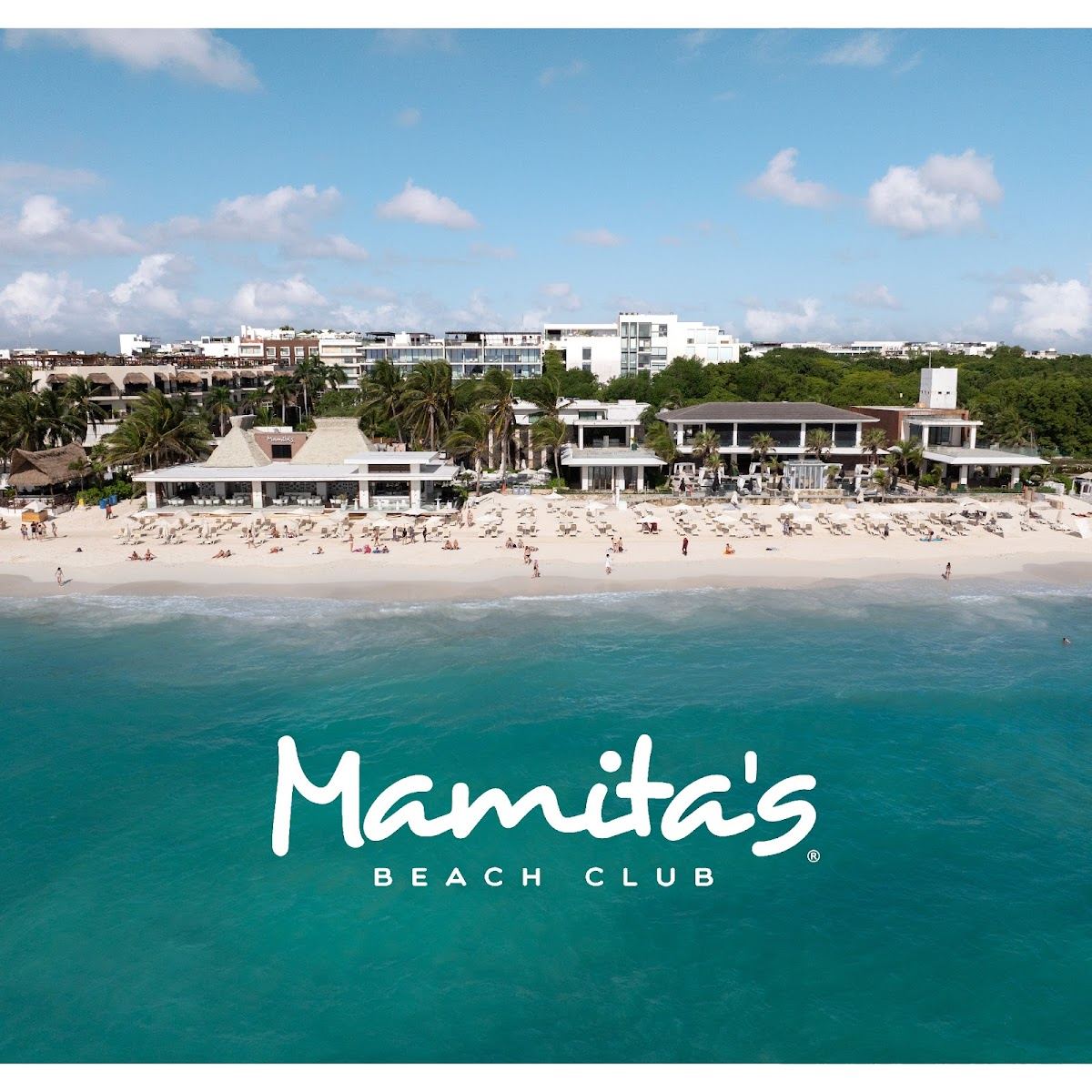 Mamita's Beach at Playa del Carmen, Mexico