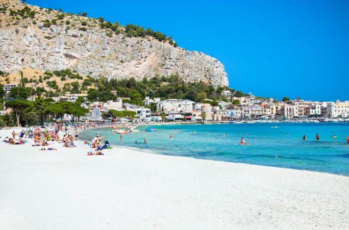 Mondello at Palermo, Sicily