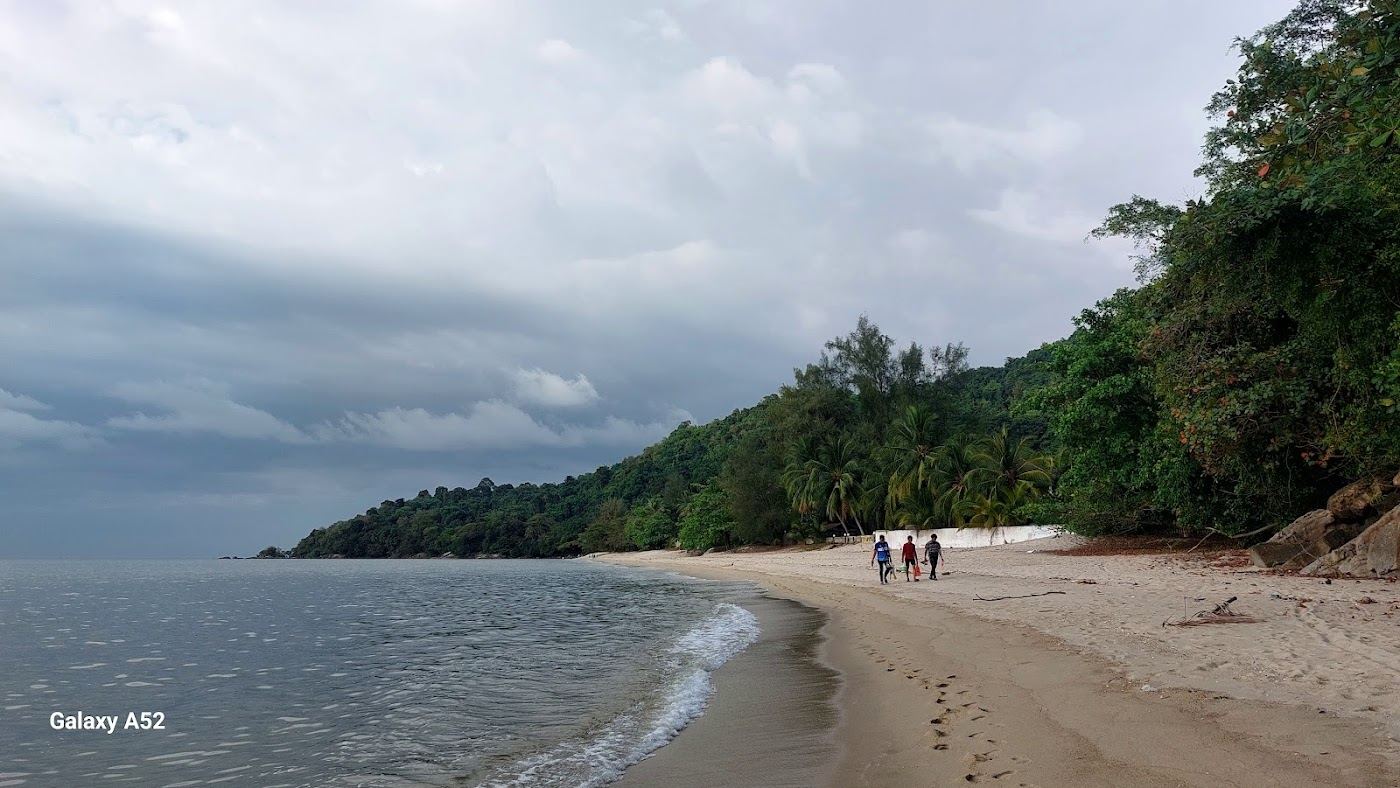 The rural coast and greenery near Pasir Panjang on the southwest of Penang