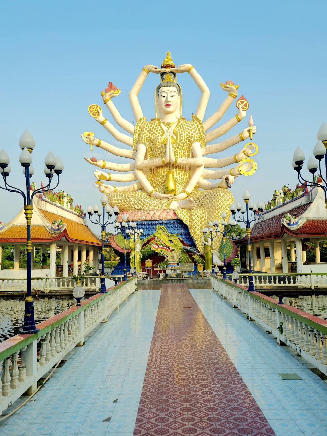 Plai Laem on the northeast coast of Koh Samui, Thailand