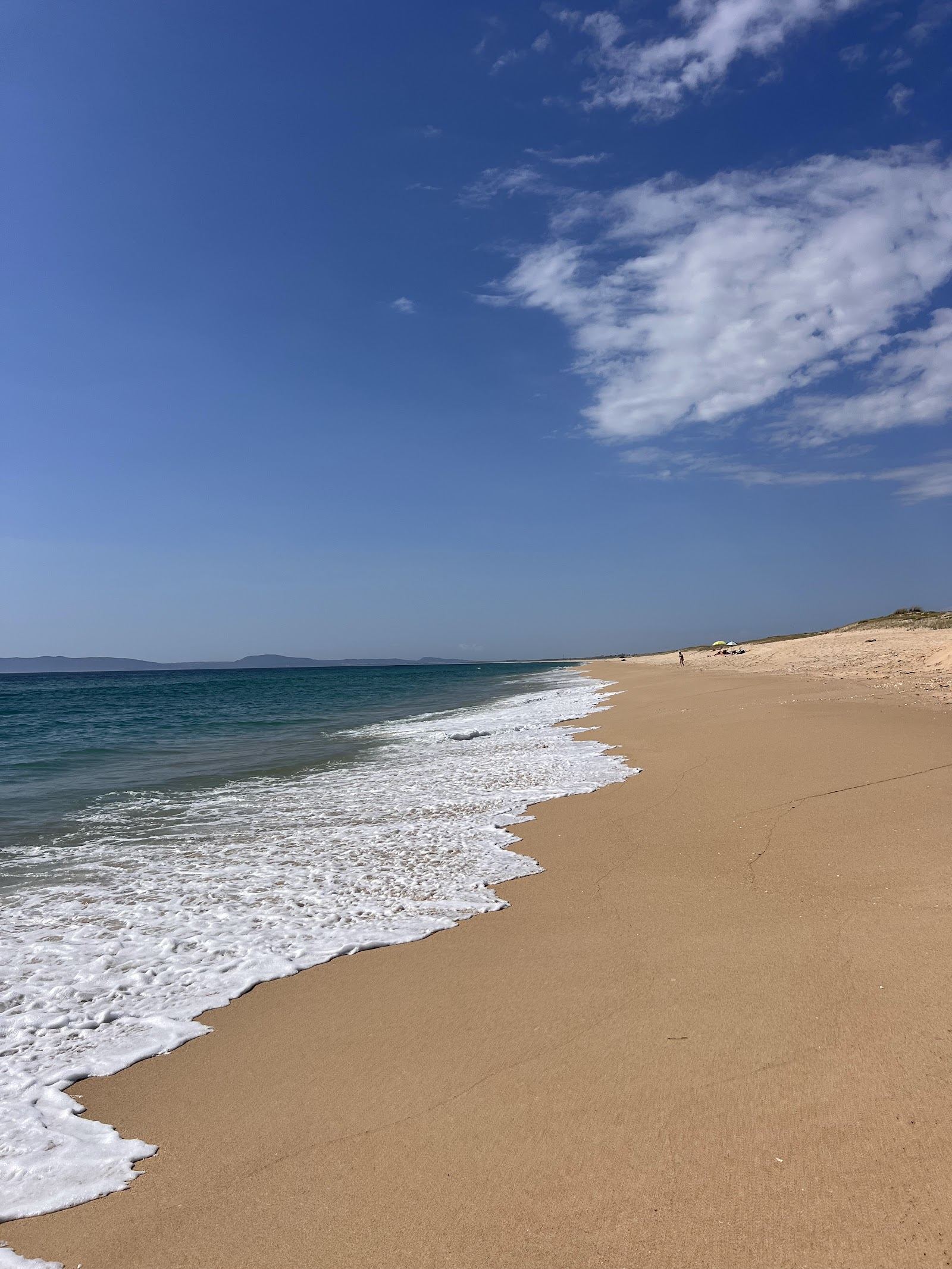 The wide dune backed sand at Praia do Brejos in Comporta