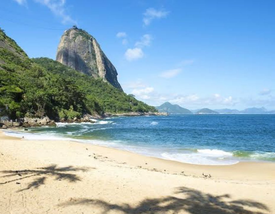 praia vermelha in Rio de Janeiro Brazil
