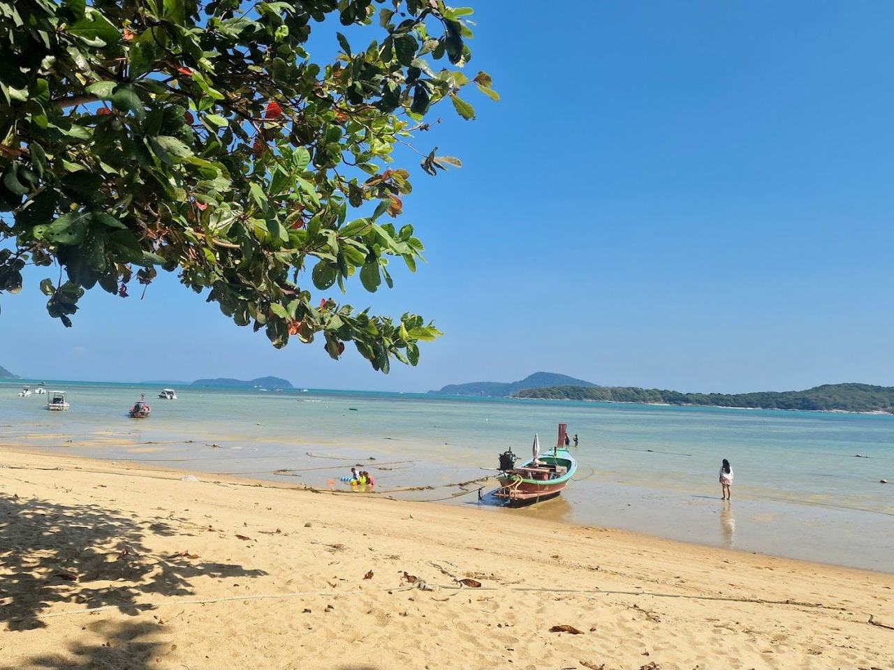 Map view of Rawai seafront on the southern tip of Phuket