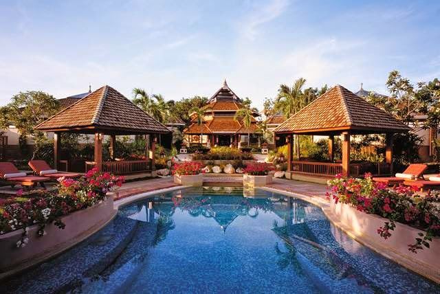 Shangri La Mactan cove on Mactan Island in Cebu Philippines