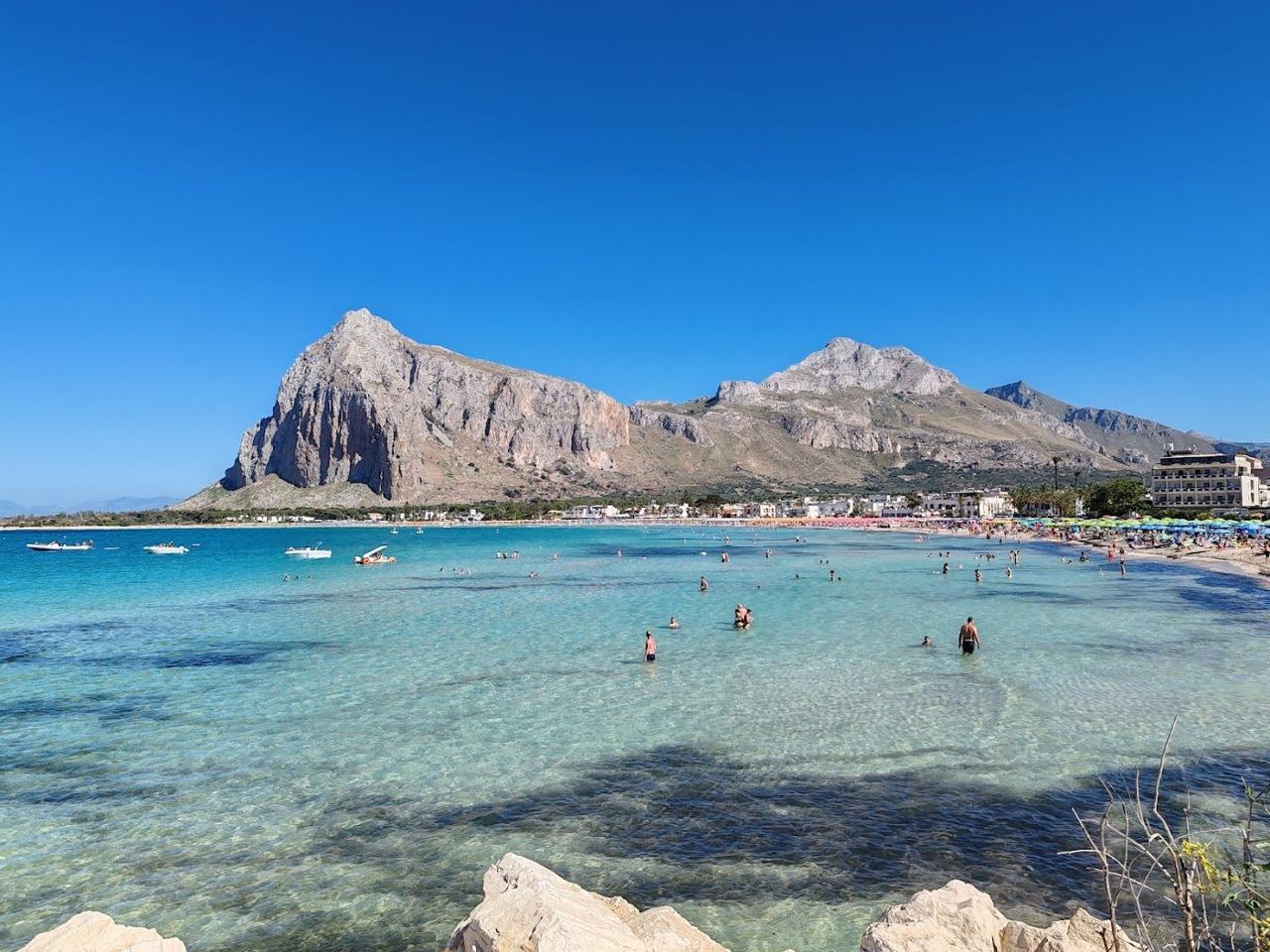 A signature beach in Sicily