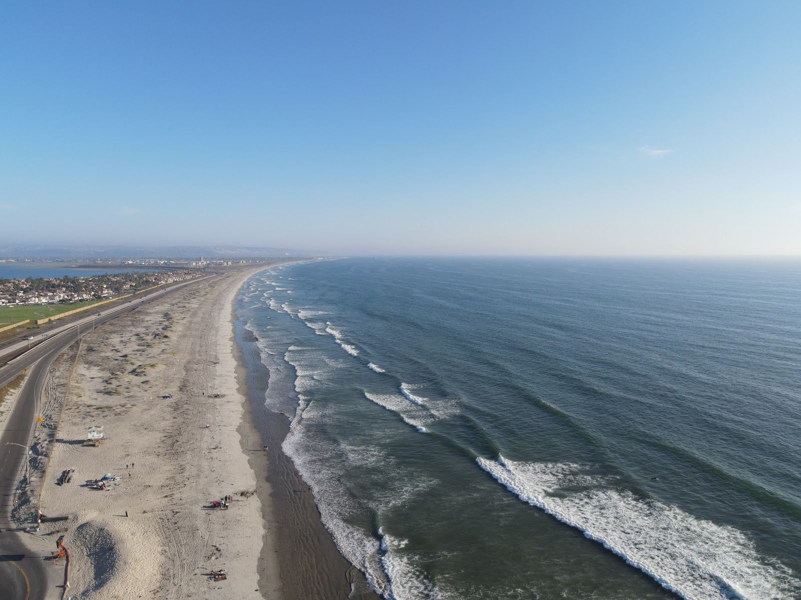 Silver Strand State Beach near Coronado San Diego with broad pale sand and gentle water