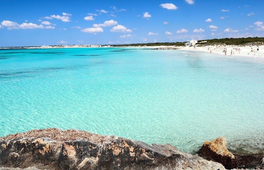 Es Trenc in Mallorca, Balearic Islands with its clear water and sand