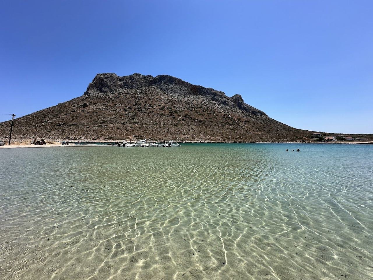 Stavros beach in Crete Greece