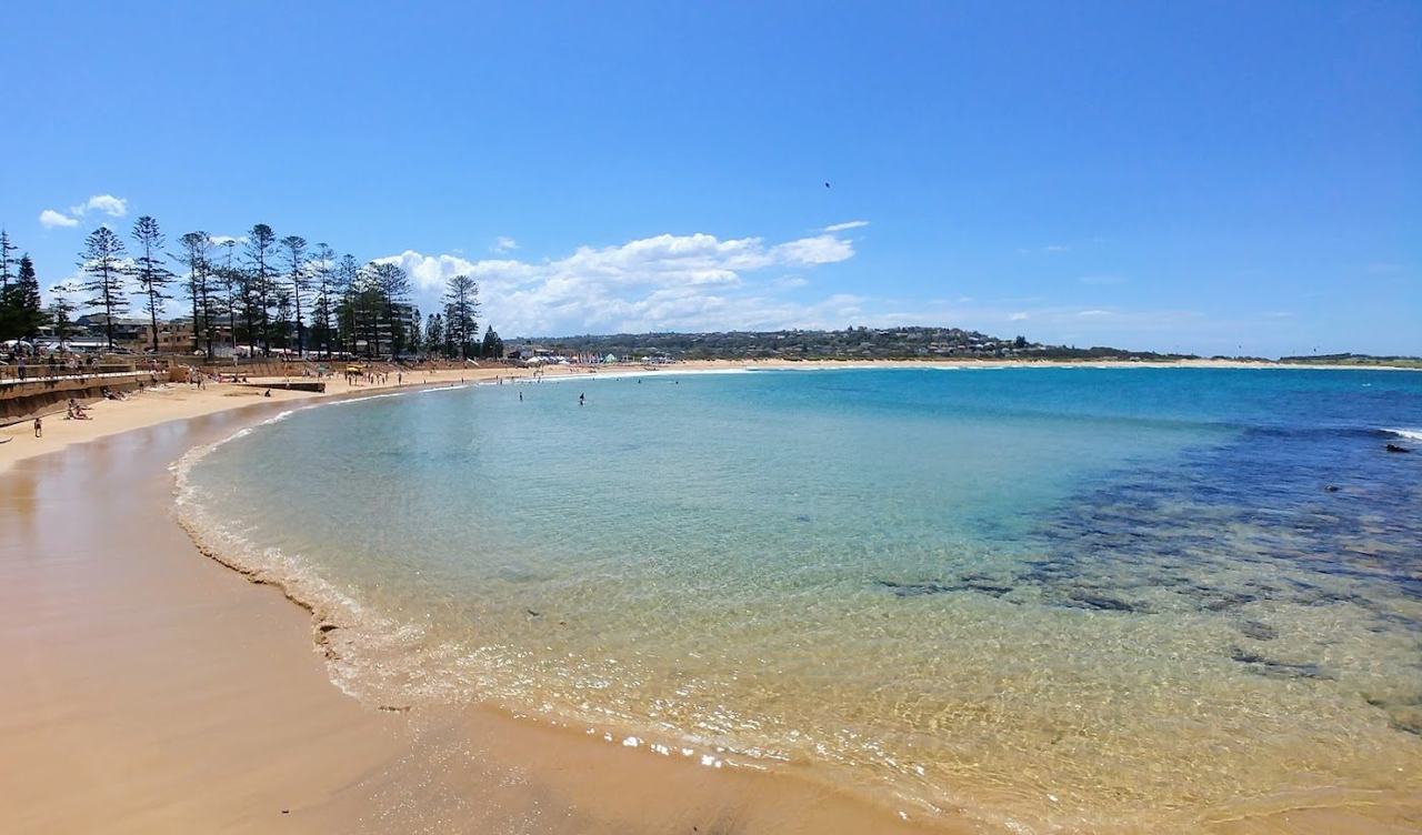 The surf beach and ocean pool at Dee Why in Sydney