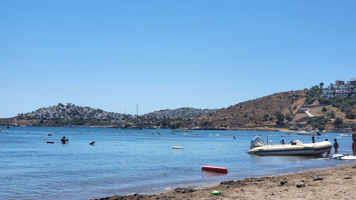 The small photogenic cove at Camel Beach between Bodrum and Ortakent