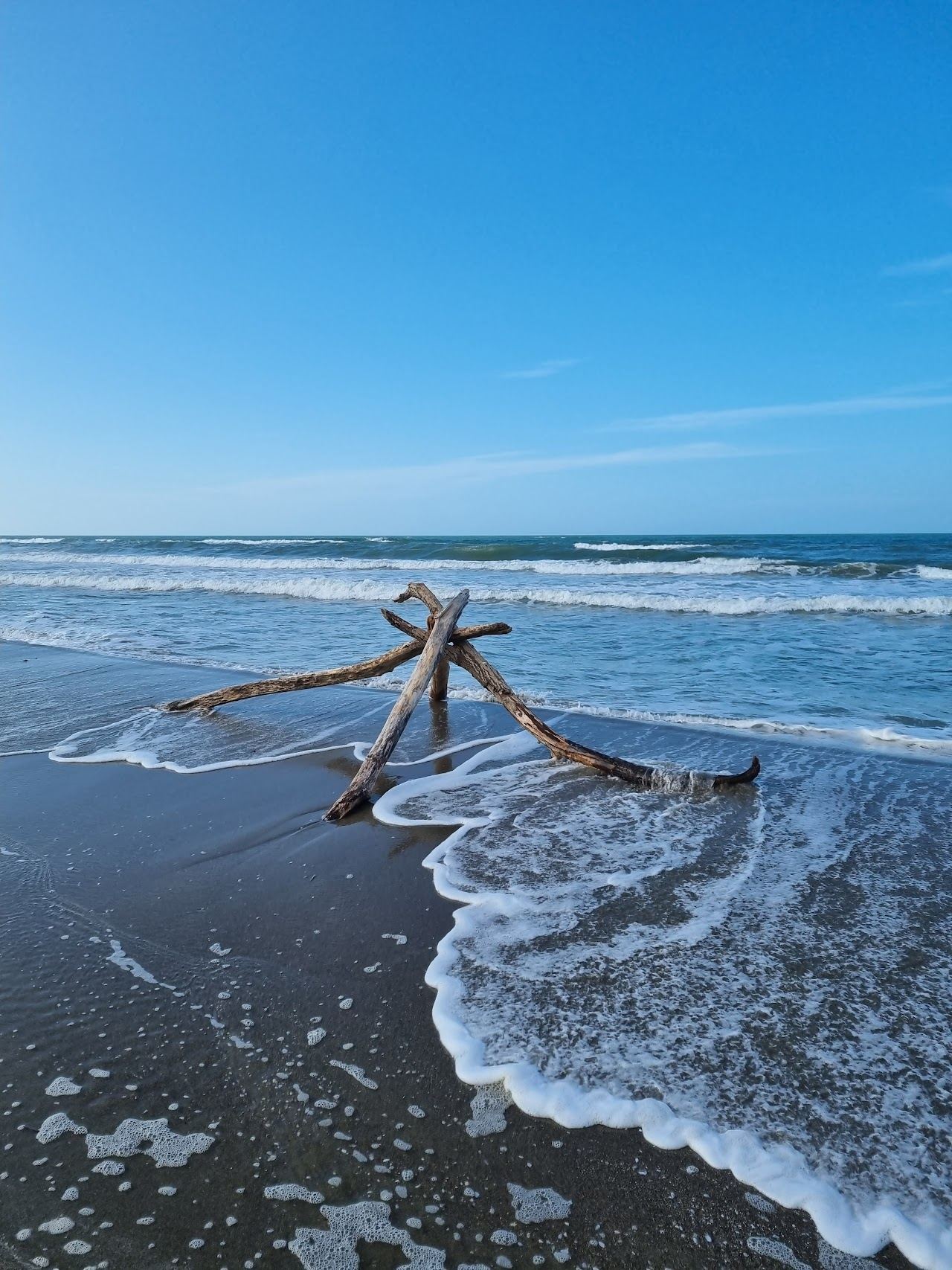 Viareggio beach on the Tuscany coast