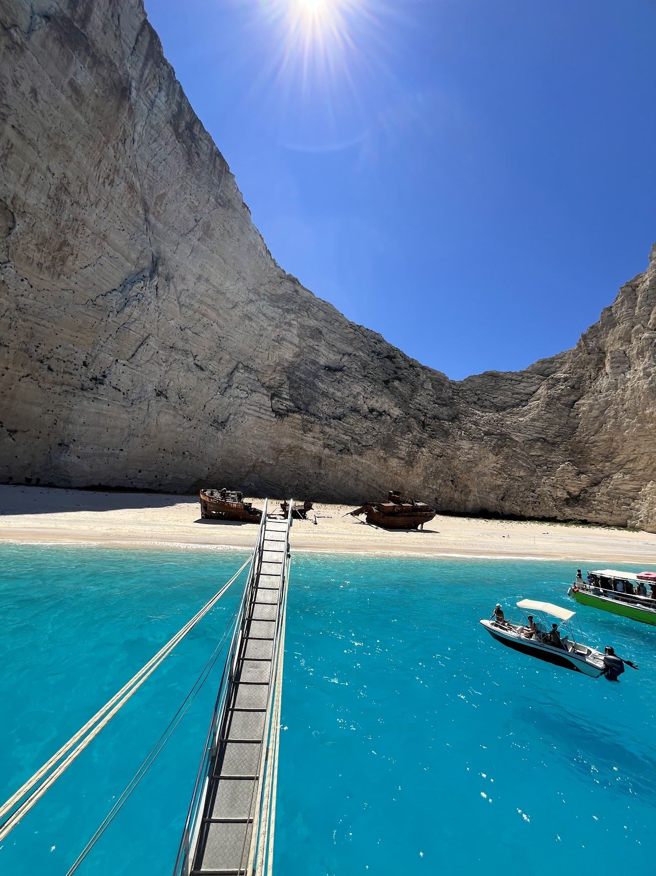 A signature beach in Zakynthos
